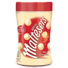 Préparation pour boisson au chocolat blanc au Maltesers - 200 Gr Préparation pour boisson au chocolat blanc au Maltesers - 200 Gr