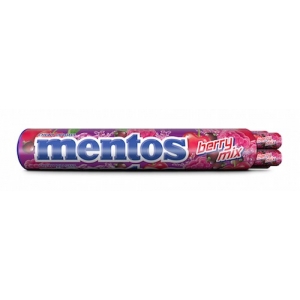 Mentos Fruits Rouges Jumbo Roll - 296 Gr Mentos Fruits Rouges Jumbo Roll - 296 Gr