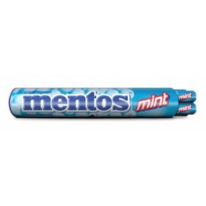 Mentos Menthe Jumbo Roll - 296 Gr Mentos Menthe Jumbo Roll - 296 Gr