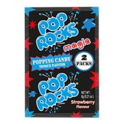 Pop Rocks Sucre pétillant goût Fraise tâche langue 6 Gr