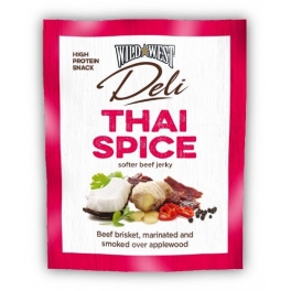 Wild West Deli Beef - viande séchée recette épices thaï - 25 Gr Wild West Deli Beef - viande séchée recette épices thaï - 25 Gr