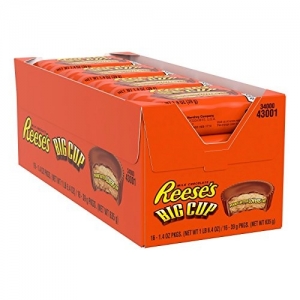 Reese's Big Cup Chocolat Et Beurre De Cacahuètes - 39 Gr x 16 Reese's Big Cup Chocolat Et Beurre De Cacahuètes - 39 Gr x 16