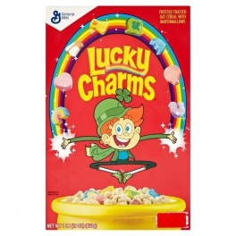 General Mills Céréales Lucky Charms - Grand paquet - 454 Gr General Mills Céréales Lucky Charms - Grand paquet - 454 Gr