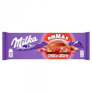 Tablette de chocolat Milka Choco Jelly 250 Gr Tablette de chocolat Milka Choco Jelly 250 Gr