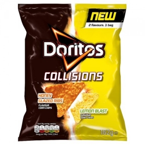 Doritos Collisions Ribs au Miel et Citron 162 Gr Doritos Collisions Ribs au Miel et Citron 162 Gr