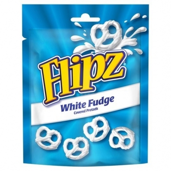 Flipz White Fudge Pretzel 90 Gr Flipz White Fudge Pretzel 90 Gr