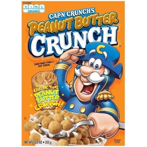Céréales Quaker Captain Crunch Peanut Butter - 325 Gr Céréales Quaker Captain Crunch Peanut Butter - 325 Gr