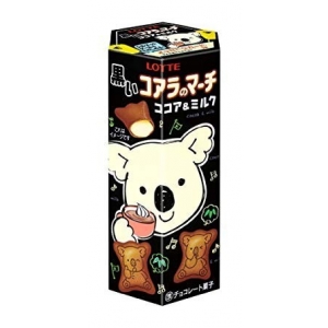 Lotte Koala No March Black Cocoa et Lait 48 Gr Lotte Koala No March Black Cocoa et Lait 48 Gr
