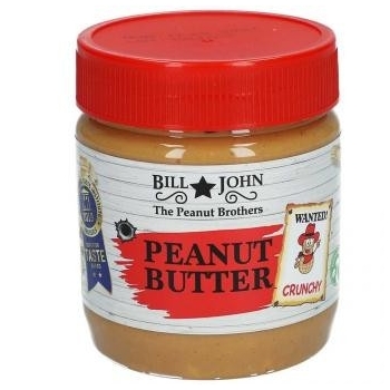 Bill & John Peanut Butter Crunchy 350 Gr Bill & John Peanut Butter Crunchy 350 Gr