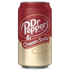 Dr Pepper & Cream Soda 355ml Dr Pepper & Cream Soda 355ml