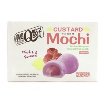Custard Mochi Framboise 168 Gr
