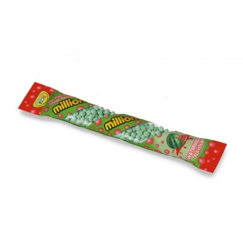 Millions tube de bonbons goût Pastèque 60 Gr Millions tube de bonbons goût Pastèque 60 Gr