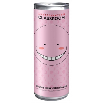 Energy Drink Yuzu Dragon Koro Sensei Pink 250 ml Energy Drink Yuzu Dragon Koro Sensei Pink 250 ml