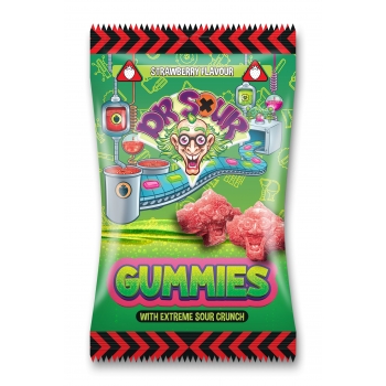 Dr Sour Strawberry Gummies 200 Gr Dr Sour Strawberry Gummies 200 Gr