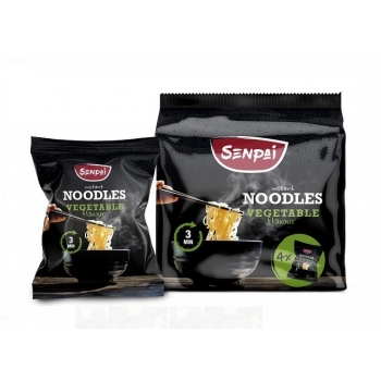 Noodles Senpai Légumes 4 x 60 Gr Noodles Senpai Légumes 4 x 60 Gr