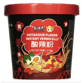 Noodles Hot & Sour vermicelli 130 Gr Noodles Hot & Sour vermicelli 130 Gr