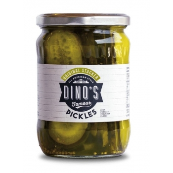 Dino's Famous Original Pickles 530 Gr Dino's Famous Original Pickles 530 Gr