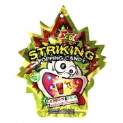 Striking Sucre pétillant goût Thé Citron 15 Gr