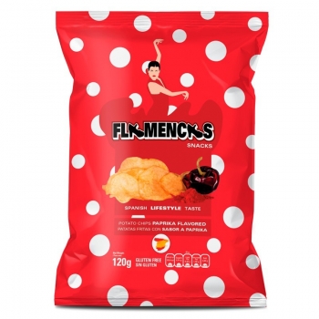 Chips Flamencas Paprika 120 Gr Chips Flamencas Paprika 120 Gr