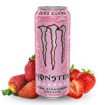 Monster Ultra Strawberry Dreams 500 ml Monster Ultra Strawberry Dreams 500 ml