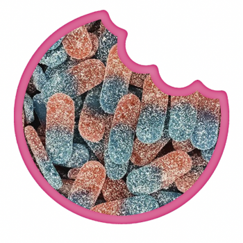 Lutti Bubbliz mini surf vrac 100 Gr Lutti Bubbliz mini surf vrac 100 Gr