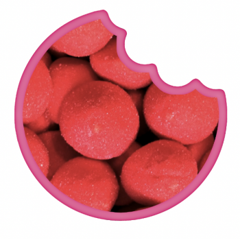 Fini Balles de Golf Fraise Rouge 100 Gr