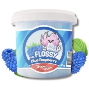 Mr Flossy Barbe à papa Acidulée Framboise Bleu 40 Gr