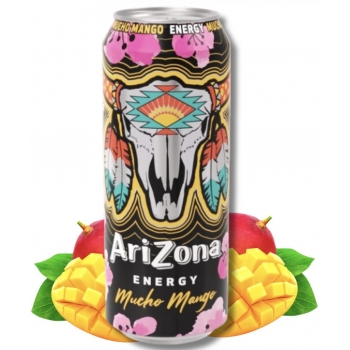 Arizona Energy Drink Mucho Mango 500 ml Arizona Energy Drink Mucho Mango 500 ml