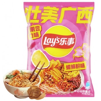 Lay's Guangxi Snail Noodle 70 Gr Lay's Guangxi Snail Noodle 70 Gr
