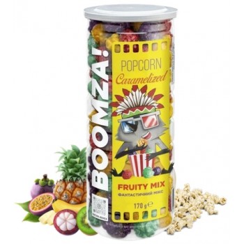 Pop Corn Boomza Fruity Mix 170 Gr Pop Corn Boomza Fruity Mix 170 Gr
