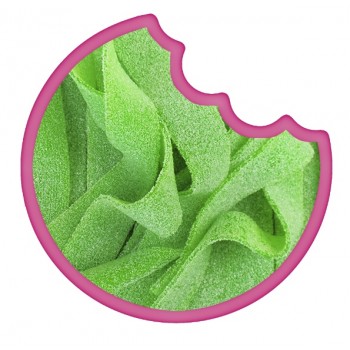 Bandeau acidulé gout pomme x10 100 Gr Bandeau acidulé gout pomme x10 100 Gr