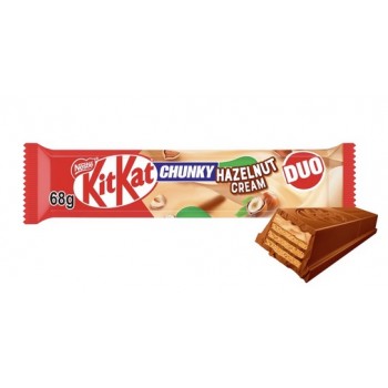 Kit Kat Chunky Hazelnut Cream Duo 68 Gr Kit Kat Chunky Hazelnut Cream Duo 68 Gr