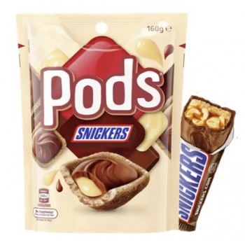 Snickers Pods 160 Gr Snickers Pods 160 Gr