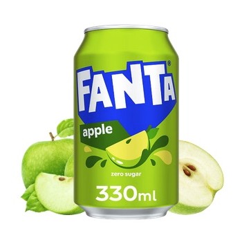 Fanta Zero Apple 330 ml Fanta Zero Apple 330 ml