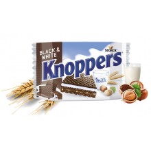 Knoppers crispy black waffle 25 Gr