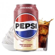 Pepsi Zero Sugar Cream Soda 330 ml
