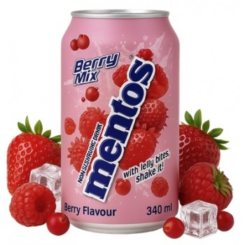 Mentos Drink Berry Mix 340 ml Mentos Drink Berry Mix 340 ml