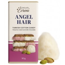 Eureni Angel Hair Cotton Candy Pistachio Chocolate 90 Gr