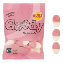 Bubs Goody Sour Ovals 90 Gr