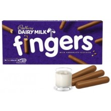 Cadbury Milk Chocolate Fingers 114 Gr