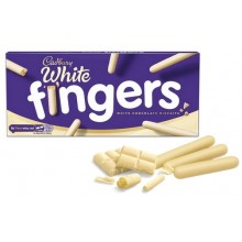 Cadbury Skeleton White Chocolate Fingers 114 Gr