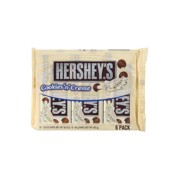 My Candy Shop Hershey's Cookie'n'cream Family pack x6 258 Gr