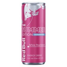 Red Bull Pêche Blanche Summer Edition sugarfree 250 ml