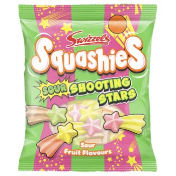 Swizzels Squashies Sour Shooting Stars 100 Gr