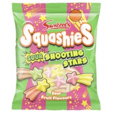 Swizzels Squashies Sour Shooting Stars 100 Gr