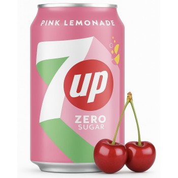 7Up Zero Pink Lemonade 330 ml