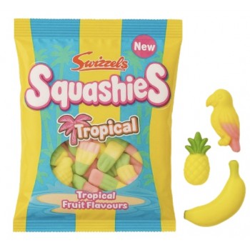 Swizzels Squashies Tropical 100 Gr Swizzels Squashies Tropical 100 Gr