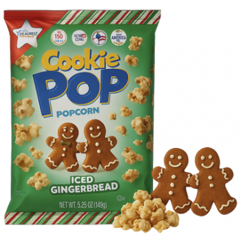 Candy Pop Ice Gingerbread Popcorn 149 Gr Candy Pop Ice Gingerbread Popcorn 149 Gr