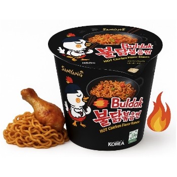 Samyang Buldak Hot Chicken Ramen Original Bol 70 Gr