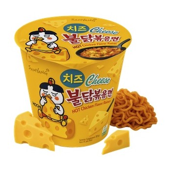 Samyang Buldak Hot Chicken Ramen Cheese Bol 70 Gr